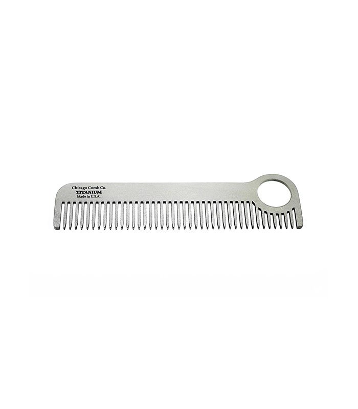 Chicago Comb Co. Model No. 1 Titanium Comb
