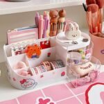 Multi-Functional Plastic Vanity Storage Box ?Organizer for Makeup, Toiletries & Desk Essentials