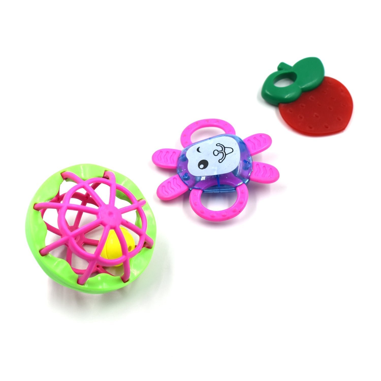 04_43f00356-e107-42d0-99f2-9b6797d4fcef.jpg AT39 3Pc Rattles Baby Toy and game for kids and babies for playing and enjoying purposes. - Image 1