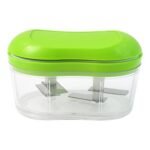 Manual Hand Push Garlic Cutter & Vegetable Chopper (1 pc)