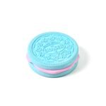Biscuit Shape Eraser with Unique Designs Fun Patterns better for School, Office, and Art Projects (1 Pc)
