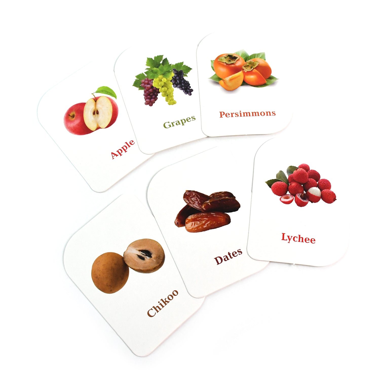 06_c90f4723-caa8-4162-9939-1818de9328ec.jpg 32-Piece Fruit Flashcard Set ?Educational Learning Cards for Toddlers, Preschool & Kindergarten | Colorful Picture & Word Recognition Cards for Early Childhood Development - Image 1