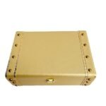 Jewelry Box Organizer for Women ?Luxury  Storage Box , Lockable Display Case for Rings, Necklaces, Watches & Accessories Availabel in Black, Red,Pink,Golde ,White (Golden)