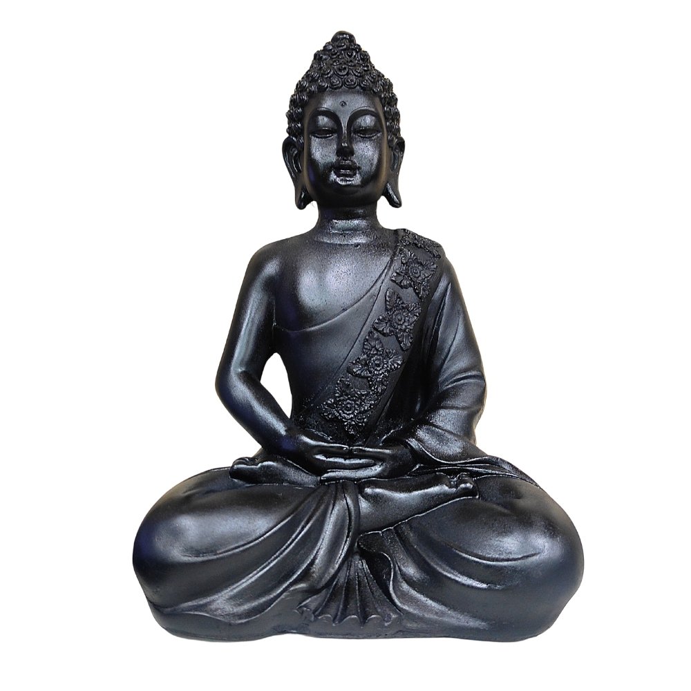 I1.jpg Meditating Sitting Buddha/Buddh/Gautam Buddha Statue/Lord Buddha Showpiece Idol/Figurine/Murti For Living Room,Gifting,Home & Office Decor - Image 1