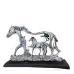 Modern Standing Horse Statue Art Sculpture Home Tabletop Decorations Artwork
